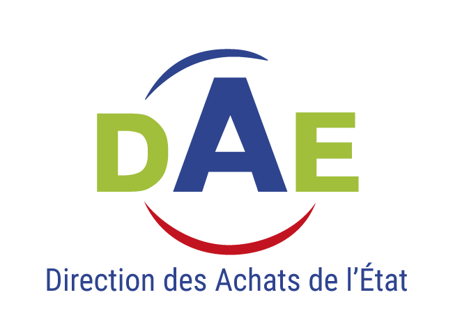 Logo direction des achats de lEtat DAE